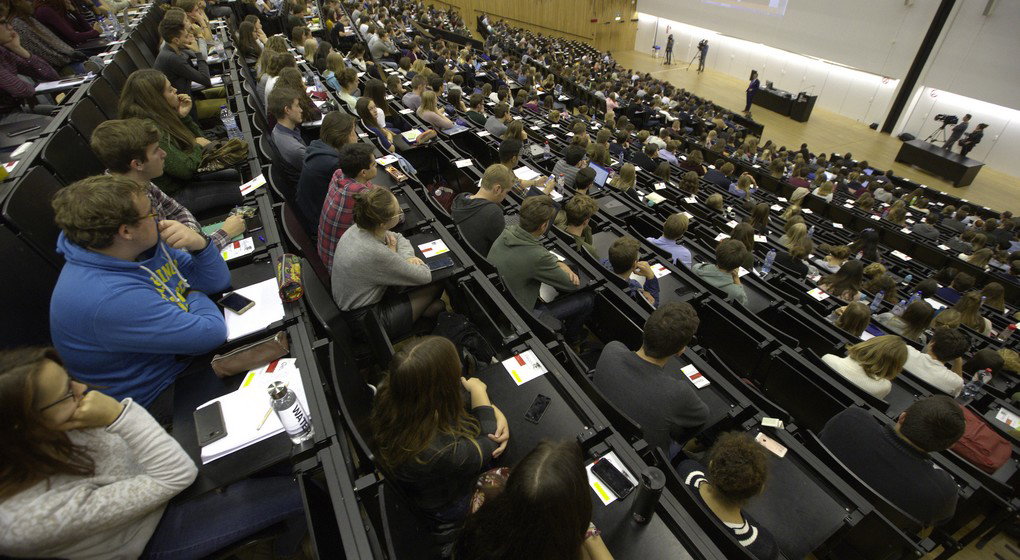 Auditoire Université UGent Belga Nicolas Maeterlinck