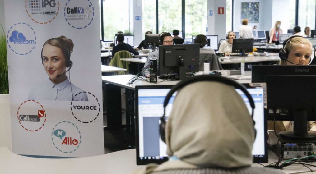 tracing call center iriscare centre d'appel covid 19 coronavirus