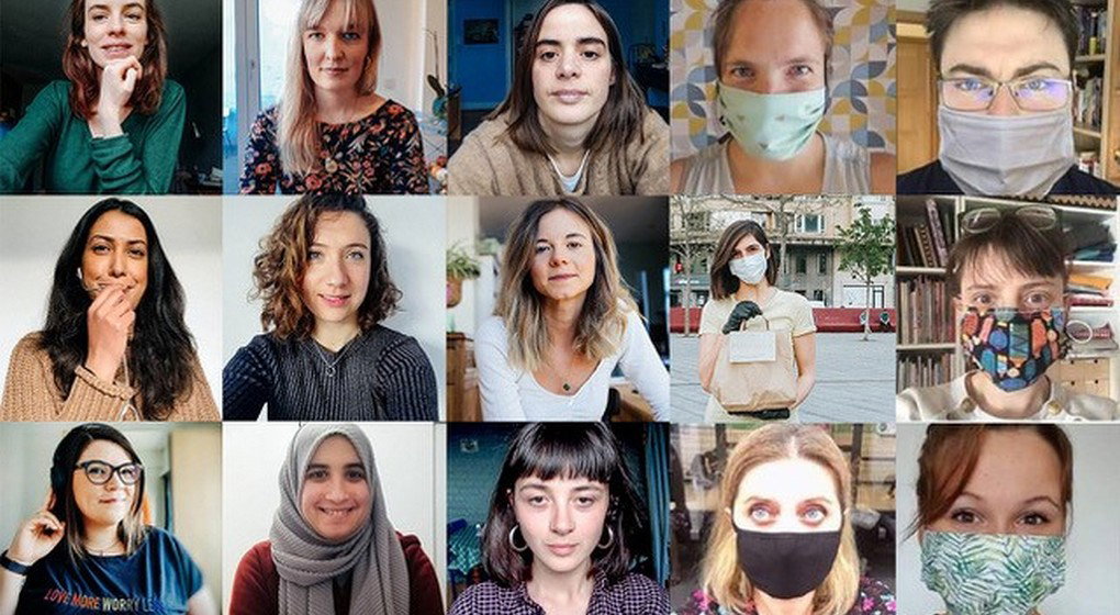 Montage Bénévoles Solidarité Coronavirus Bruxelles - Emilie Eickhoff