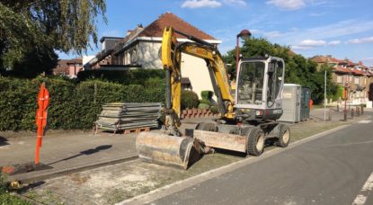 Travaux Jette Bus 88 - Commune de Jette