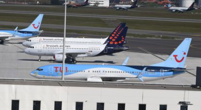 Avions Brussels Airport Zaventem Aéroport de Bruxelles-National - Belga Gérard Gaudin