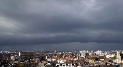 Nuages Ciel de Bruxelles Météo - Belga Kristof Van Accom