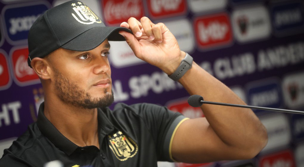 Vincent Kompany Entraîneur RSC Anderlecht - Belga Virginie Lefour