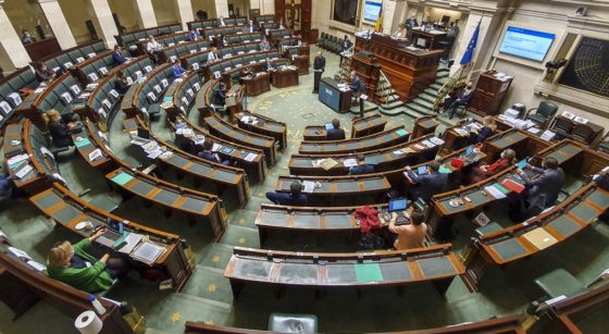 Chambre - Vote du Budget 2021 Coronavirus - Belga