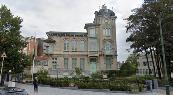 Ambassade des Emirats Arabes Unis Bruxelles - Google STreet View