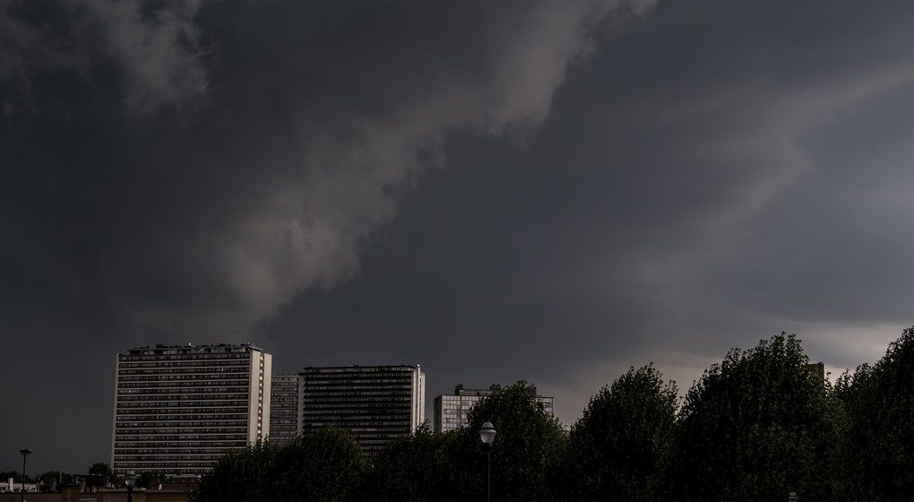 Nuages ciel gris Météo Bruxelles Laeken - Belga Jasper Jacobs