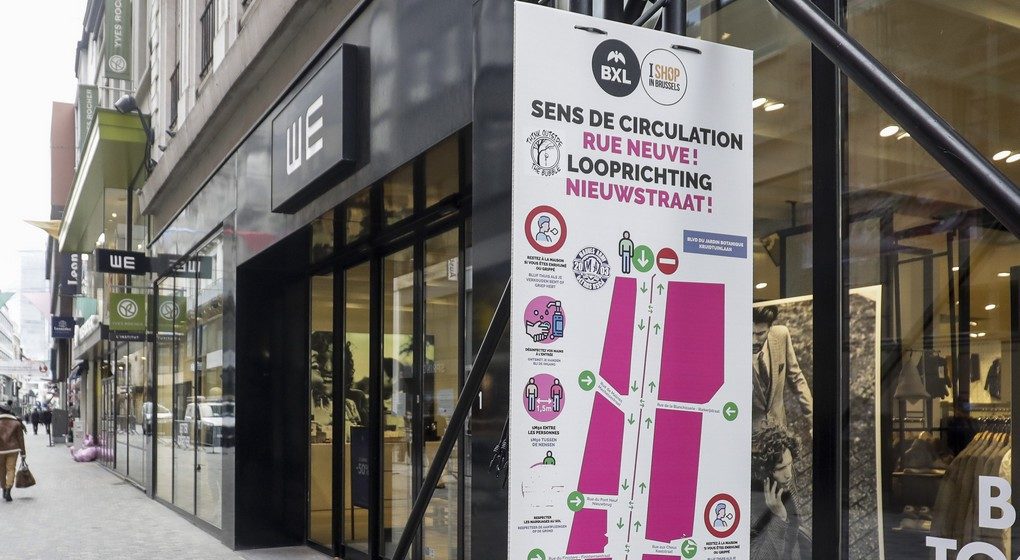 Magasin WE Rue NEuve - Belga Thierry Roge