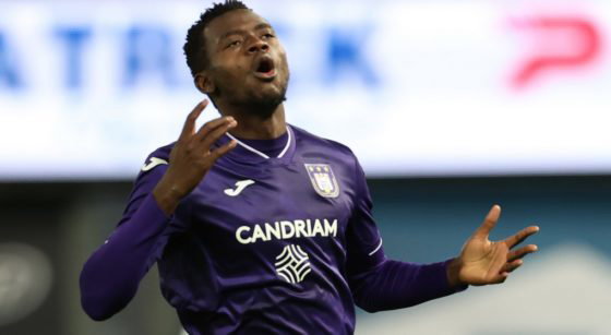 Mustapha Bundu RSC Anderlecht - Belga Virginie Lefour
