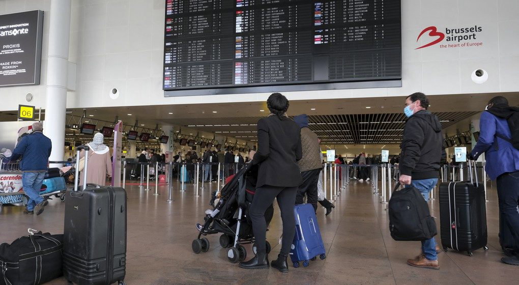 Brussels Airport Covid - Belga Nicolas Maeterlinck