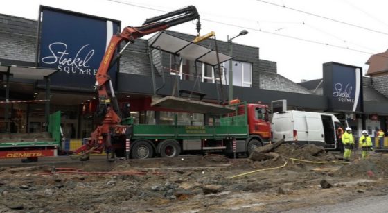 Changements de rails Stib - Stockel Tram 39 - Elodie Fournot BX1