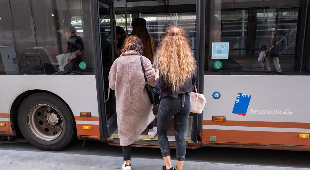 Bus Stib - Belga Nicolas Maeterlinck