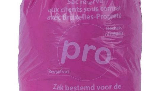 Sacs-poubelles Fuchsia Bruxelles-Propreté