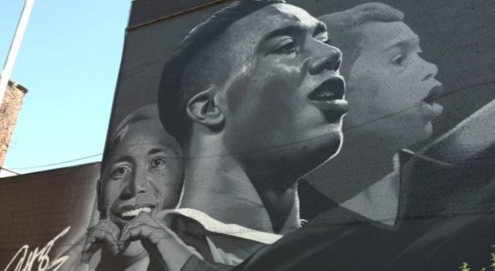 Fresque Youri Tielemans Anderlecht - Capture BX1