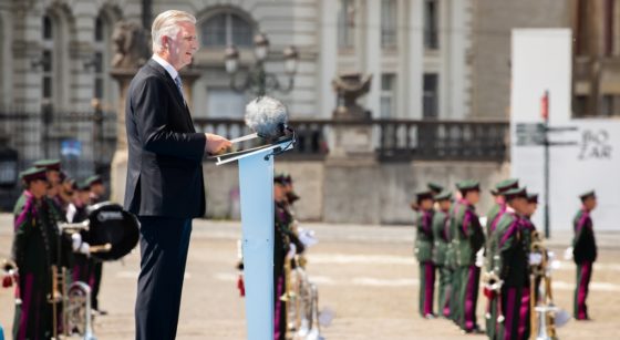 Fête nationale 2020 Discours Roi Philippe - Belga Benoit Doppagne