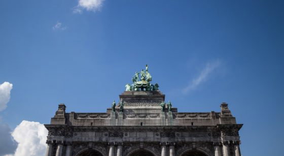 Ciel bleu soleil Cinquantenaire - Belga Siska Gremmelprez