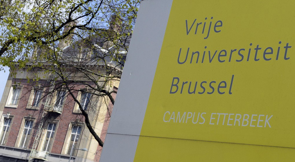 VUB Logo Illustration Campus Etterbeek - Belga Benoit Doppagne