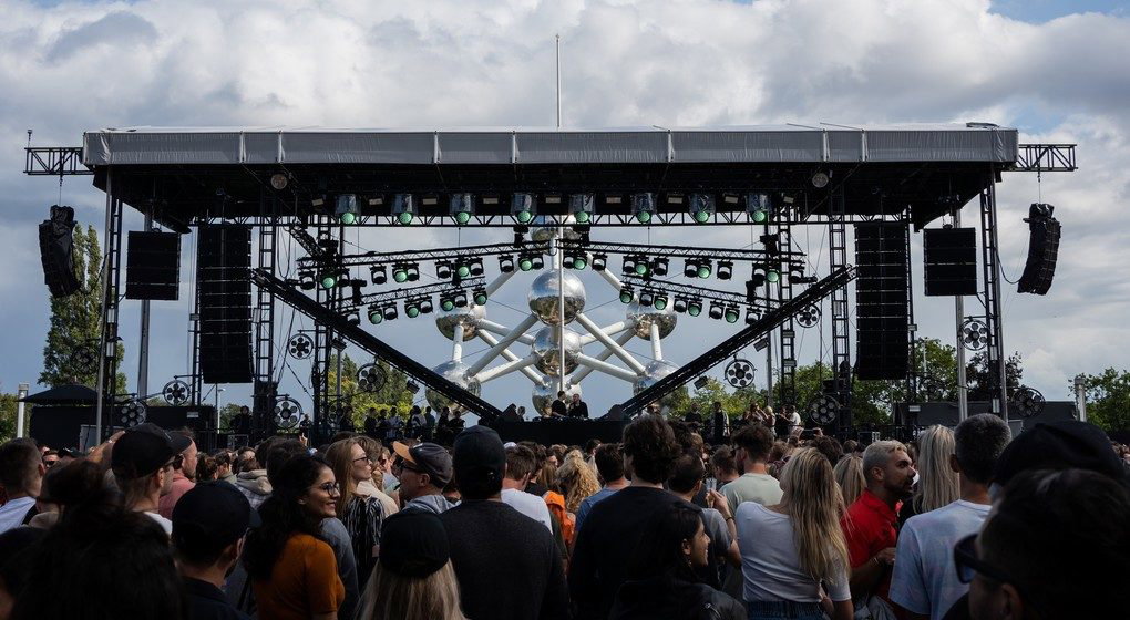 Arena5 Concert Covid Safe Ticket 08 Aout 2021 - Belga Juliette Bruynseels