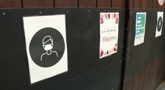 Port du masque Health Safety Label Théâtre Le Public - BX1