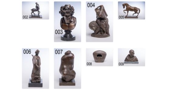 Objets volés Avis de recherche - Police fédérale Novembre 2021