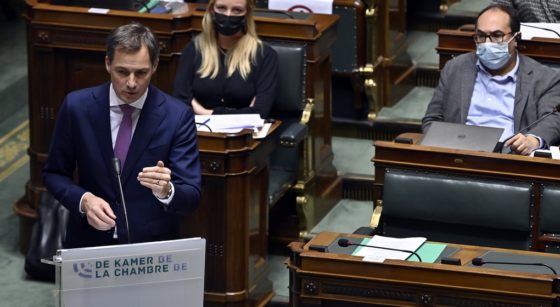 Alexander De Croo Chambre - Belga Eric Lalmand