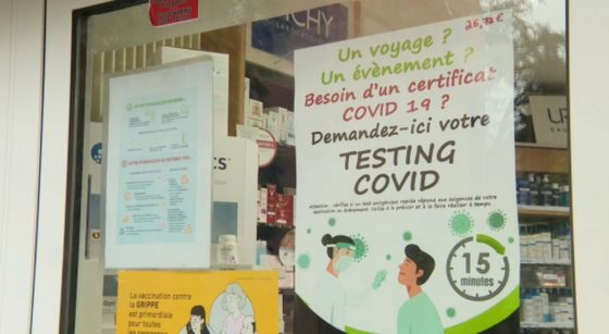 Test antigénique Rapide Covid-19 en pharmacie - Illustration BX1