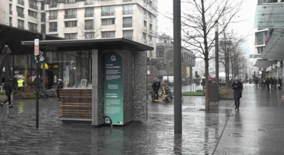 Kiosk Piétonnier Bruxelles - Elodie Fournot BX1