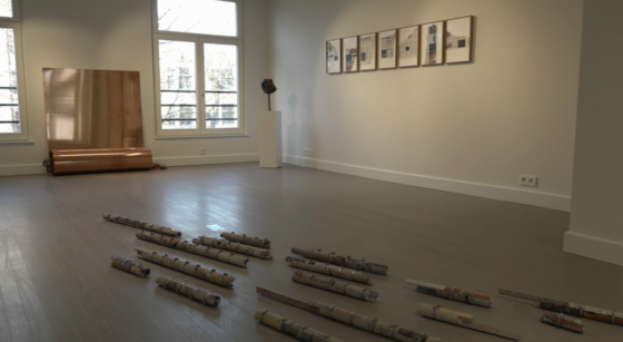 L'exposition consacrée à l'artiste Alighiero Boetti se passe à l'espace Cloud Seven - Photo : BX1