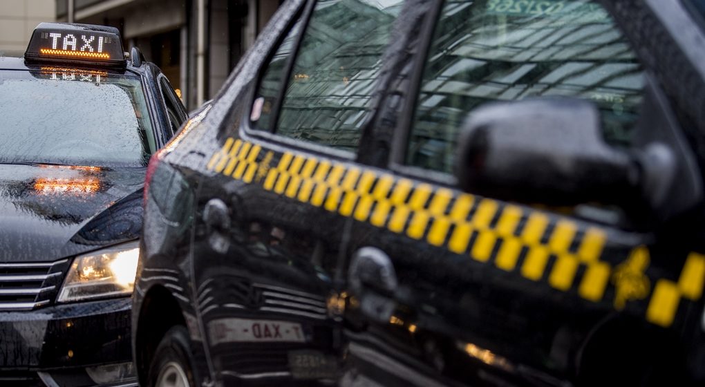 Taxis Embouteillages - Illustration Belga Jasper Jacobs