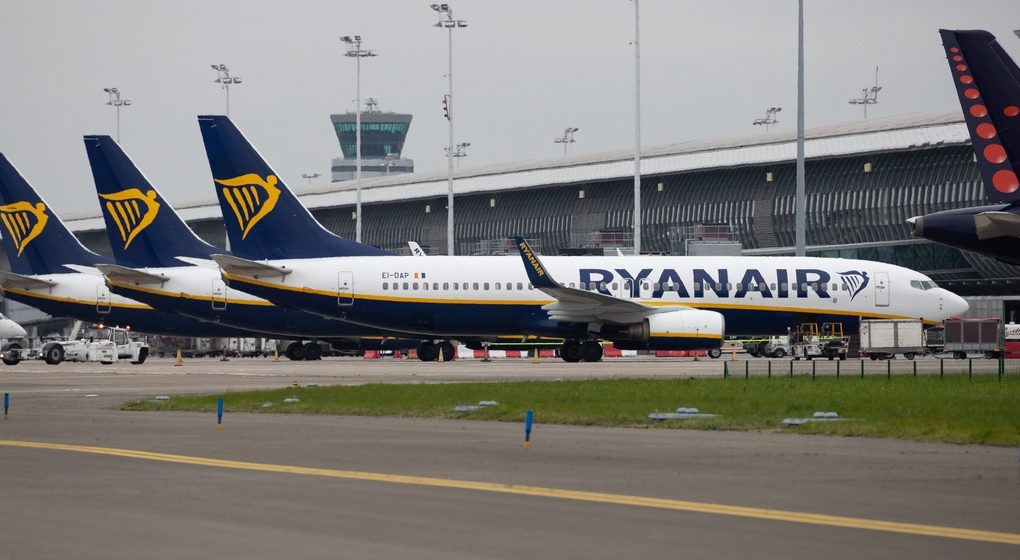 Avions Ryanair Aéroport Zaventem Brussels Airport - Belga Benoît Doppagne