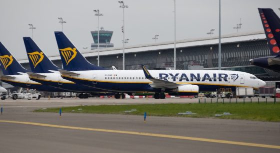 Avions Ryanair Aéroport Zaventem Brussels Airport - Belga Benoît Doppagne