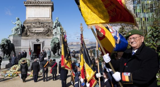 Cérémonie Hommages Vétéran 2022 - Belga Nicolas Maeterlinck