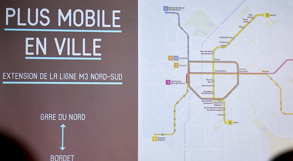 Plan Métro 3 - Belga Dirk Waem