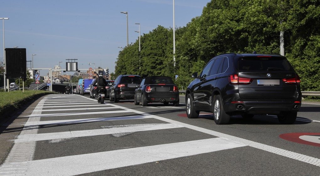 Embouteillage File Voitures E40 Reyers - Belga Thierry Roge