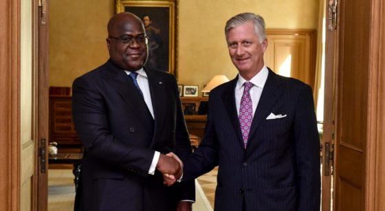 Roi Philippe Felix Tshisekedi - Belga Dirk Waem