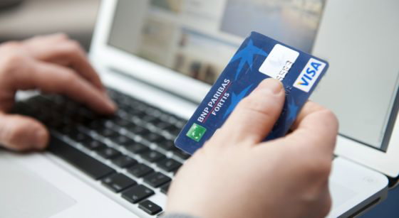 Carte bancaire Achat en ligne Internet Argent - Belga
