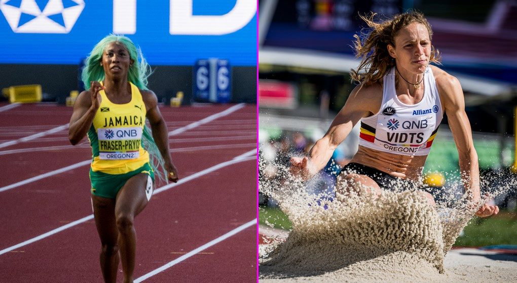 Shelly-Ann Fraser-Pryce - Noor Vidts - Belga Jasper Jacobs