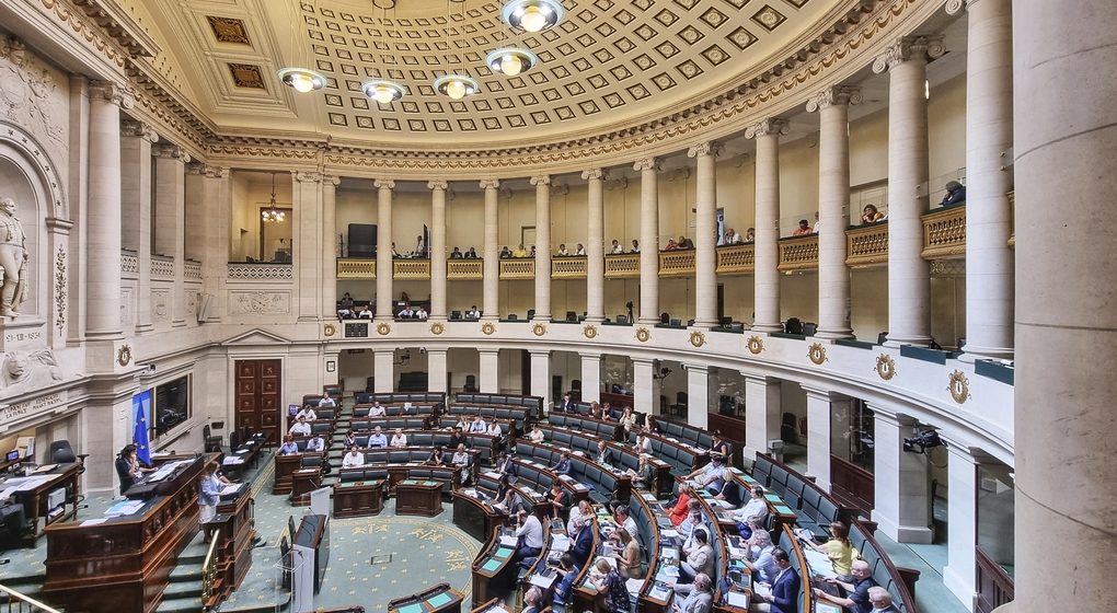 Chambre Parlement fédéral Illustration - Belga Hatim Kaghat