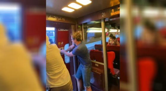 Thalys Bloqué 19072022 - Capture Twitter