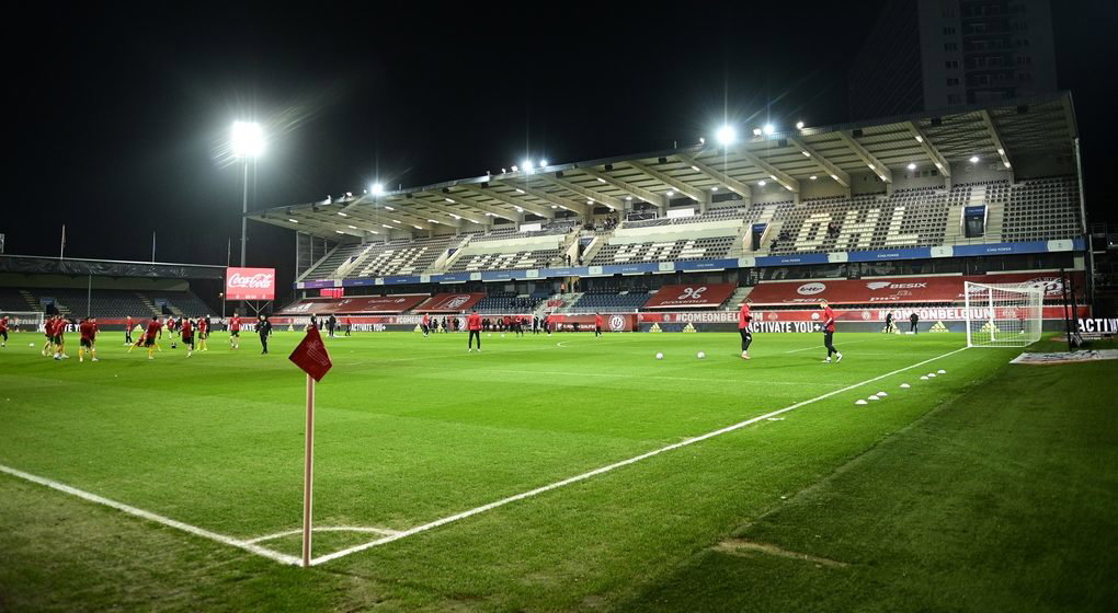 Stade Den Dreef Louvain - Belga Yorick Jansens