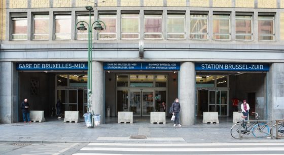 Quartier Gare du Midi Bruxelles-Midi Entrée - Belga Paul-Henri Verlooy