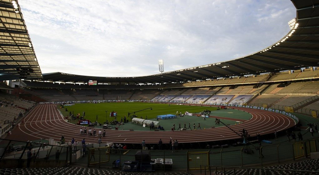 Piste Athlétisme Stade Roi Baudouin Memorial Van Damme 2021 - Belga Kristof Van Accom