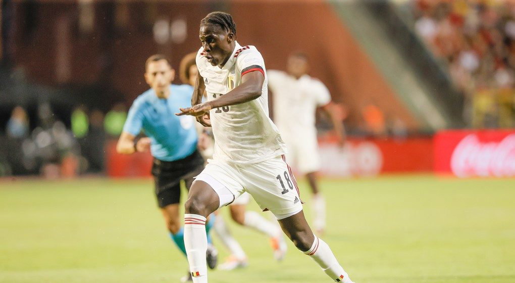 Amadou Onana Diable Rouge - Belga Bruno Fahy