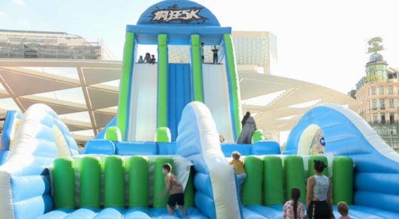 Châteaux gonflables Bouncy Games Place Rogier Saint-Josse - BX1