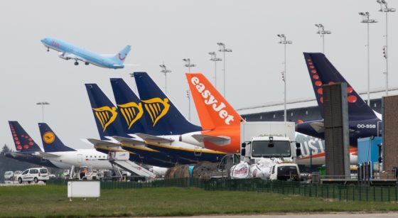Avions Compagnies aériennes Aéroport Brussels Airport Zaventem - Belga Benoit Doppagne