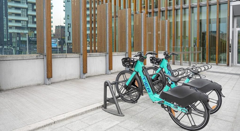 Vélos électriques partagés TIER - Crédit TIER