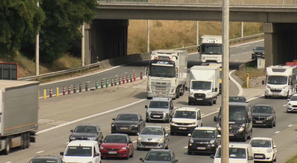 Ring de Bruxelles Bouchons Embouteillages Trafic Voitures - Capture BX1