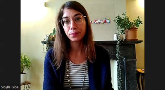 Sibylle Gioe, vice-présidente de la LDH.
