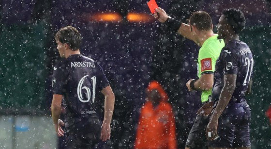 Kristian Arnstad Exclu RSC Anderlecht Zulte Waregem - Belga Virginie Lefour