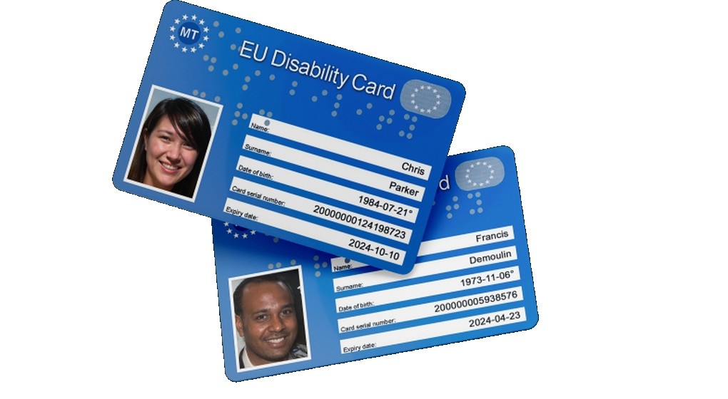 European Disability Card - Illustration