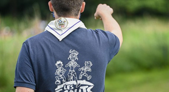 Camp Scout Moniteur Mouvement de jeunesse - Illustration Belga Laurie Dieffembacq